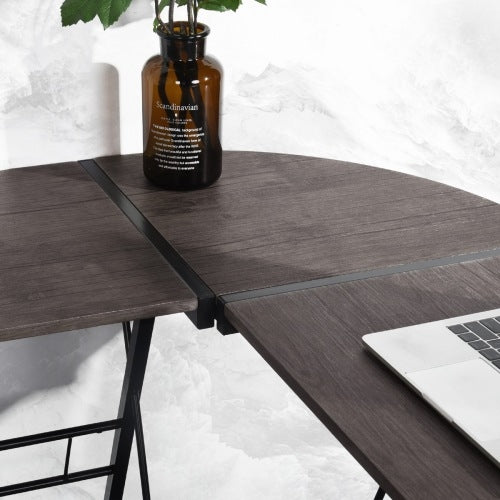 Modern Compute Corner Desk L-Shaped Desk Home Office Gaming Desk